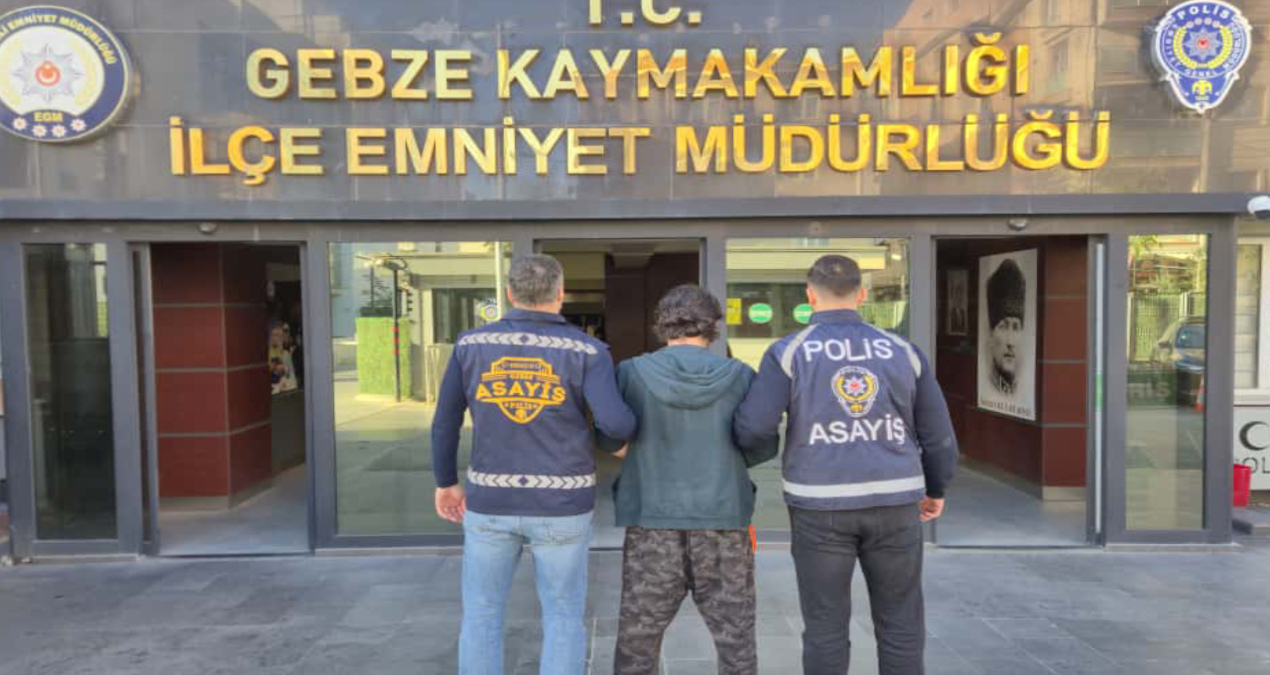 kocaelide 13 yil 7 ay kesinlesmis hapis cezasi bulunan hukumlu yakalandi 1JcFB8Fj