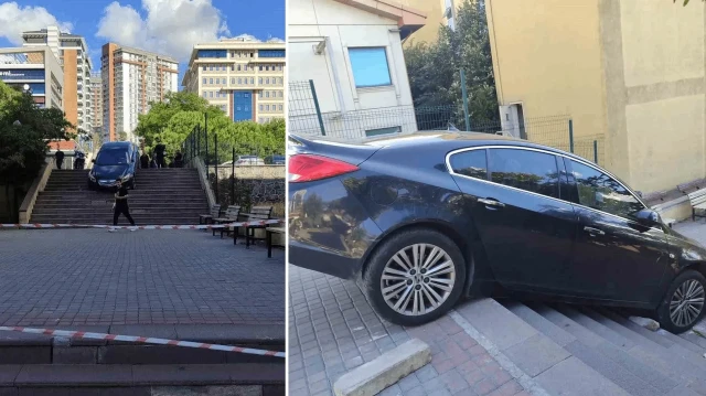 kucukcekmecede surucu fark etmedigi merdivenlerde asili kaldi BPxzmdiW