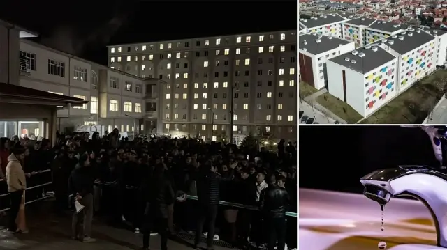 genclik ve spor bakanligi su kesintileri tum haneler gibi yurtlarimizi da etkilemekte Pi8626Wx