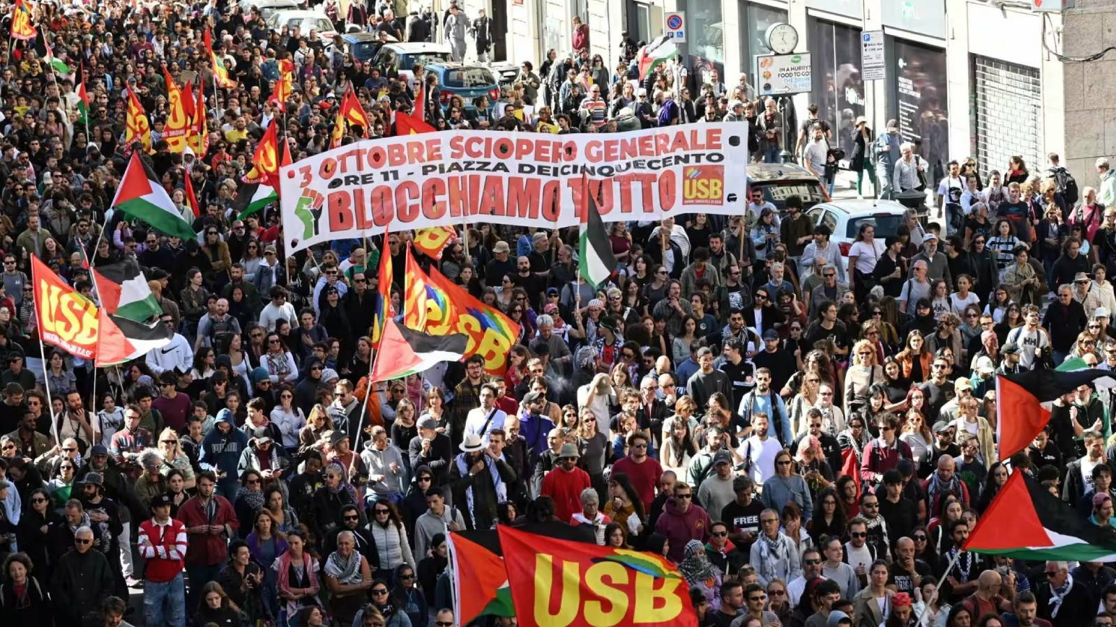 italyada gazze icin genel grev milyonlar sokaklara dokuldu 5uWY9gXn